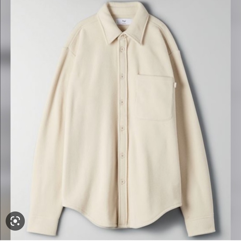 Aritzia TNA Polar Button Up / Fleece Shacket!